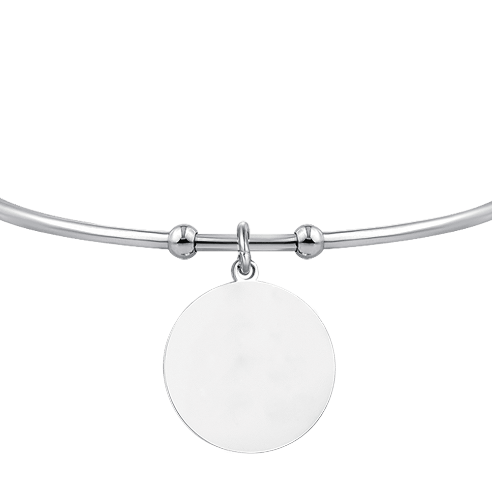 PERSONALIZED WOMAN'S BRACELET IN STEEL RIM Luca Barra