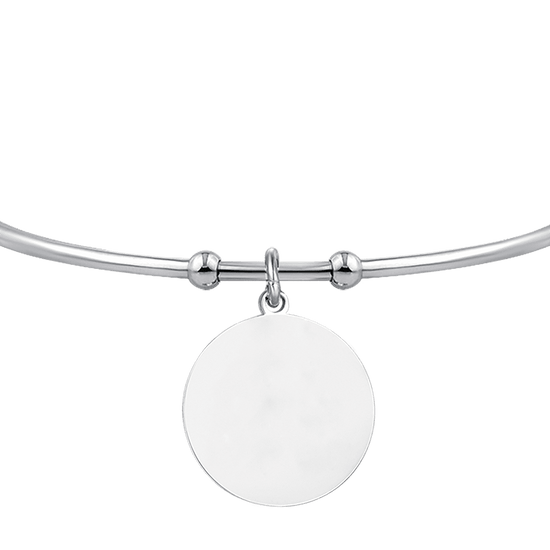 PERSONALIZED WOMAN'S BRACELET IN STEEL RIM Luca Barra