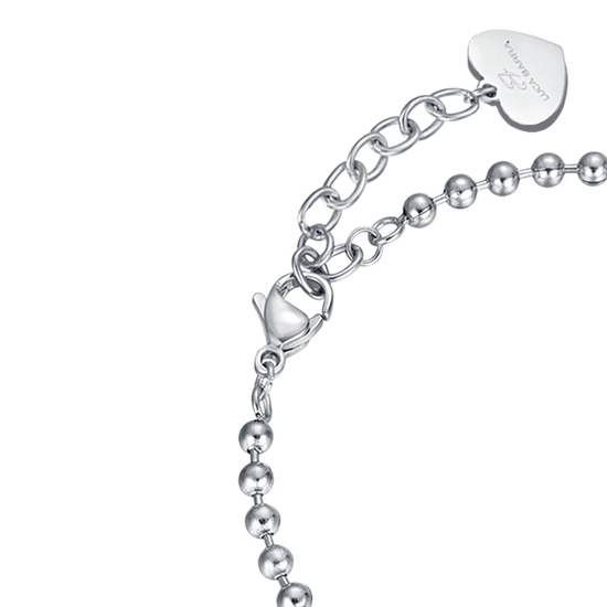 WOMEN STEEL BRACELET LOVE IS FOREVER
