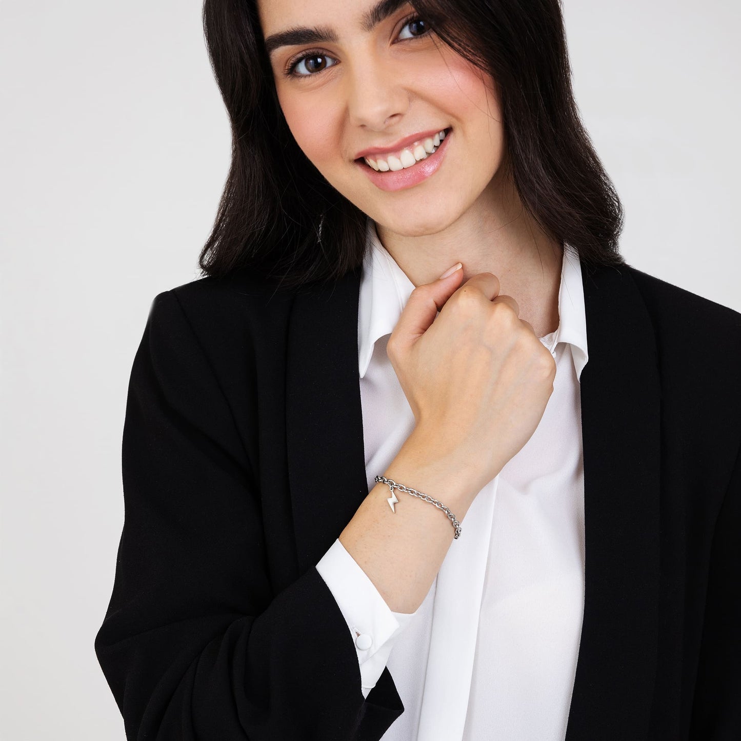 STEEL WOMEN'S LIGHTNING BRACELET