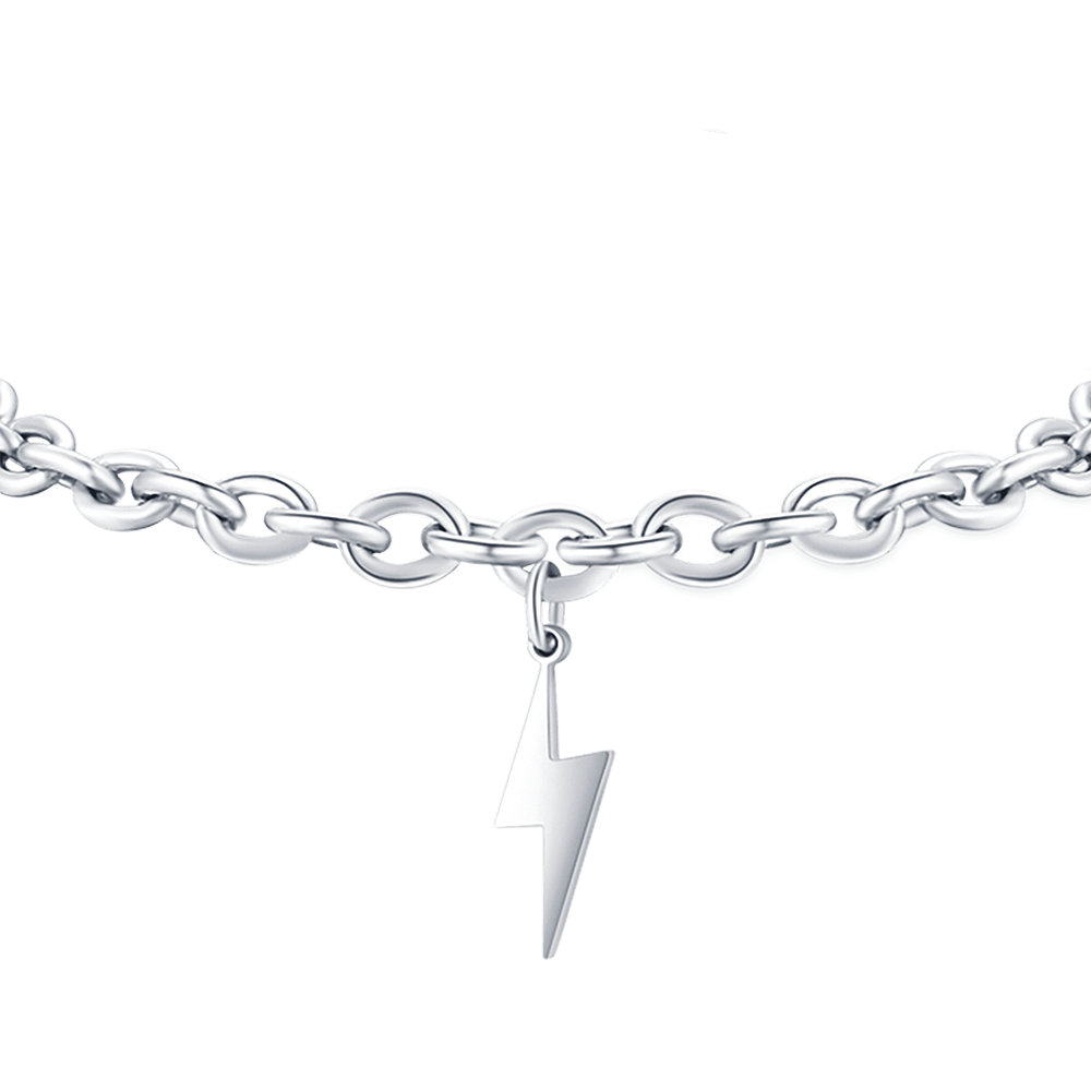 STEEL WOMEN'S LIGHTNING BRACELET