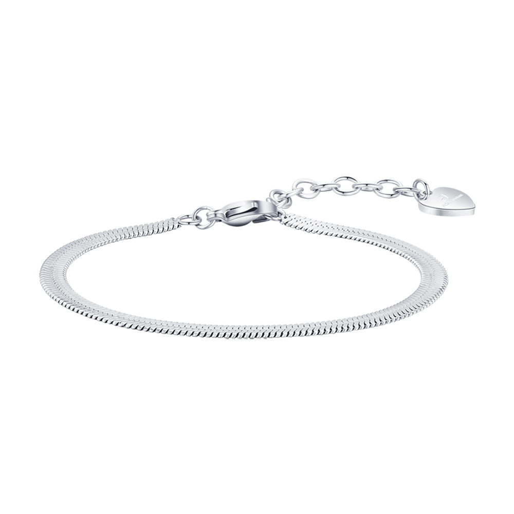 WOMAN'S SNAKE STEEL BRACELET Luca Barra