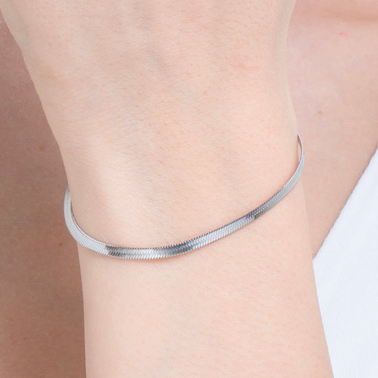 SNAKE STEEL WOMEN'S BRACELET