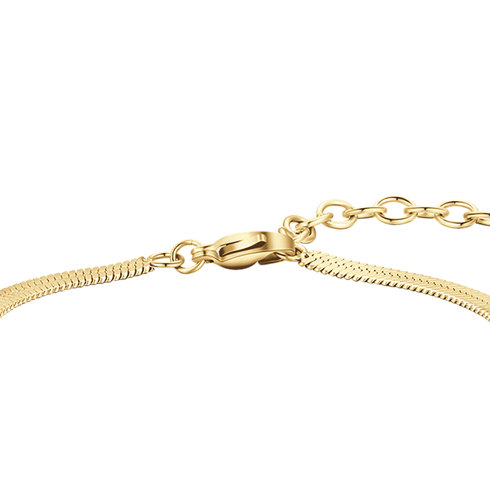 GOLD STEEL WOMEN'S BRACELET