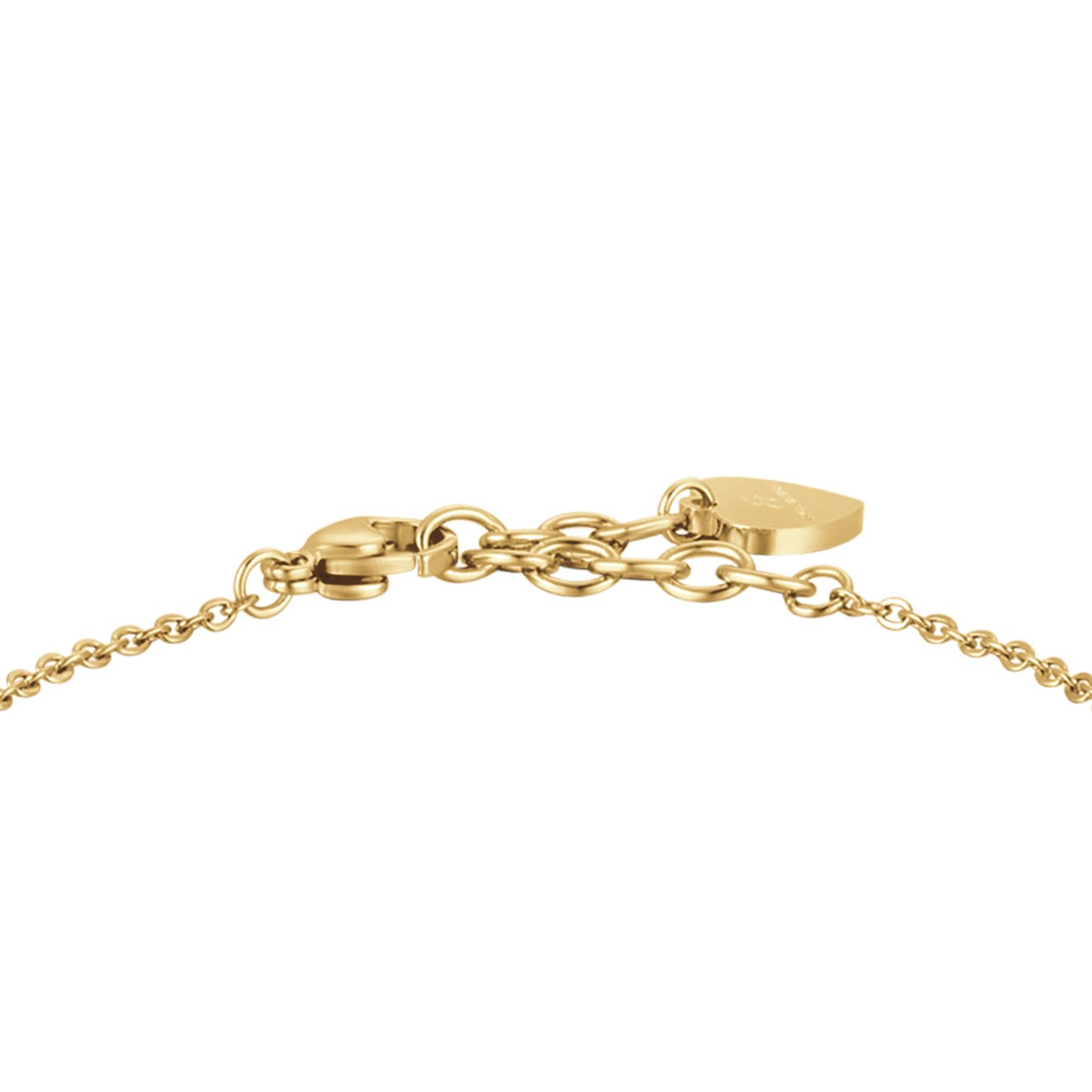 WOMEN'S GOLD-PLATED STEEL BRACELET WITH HOLLOW STAR
