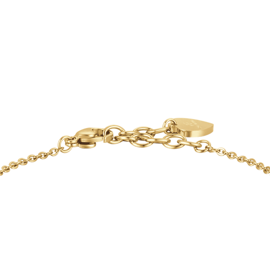 WOMEN'S GOLD-PLATED STEEL BRACELET WITH HOLLOW STAR