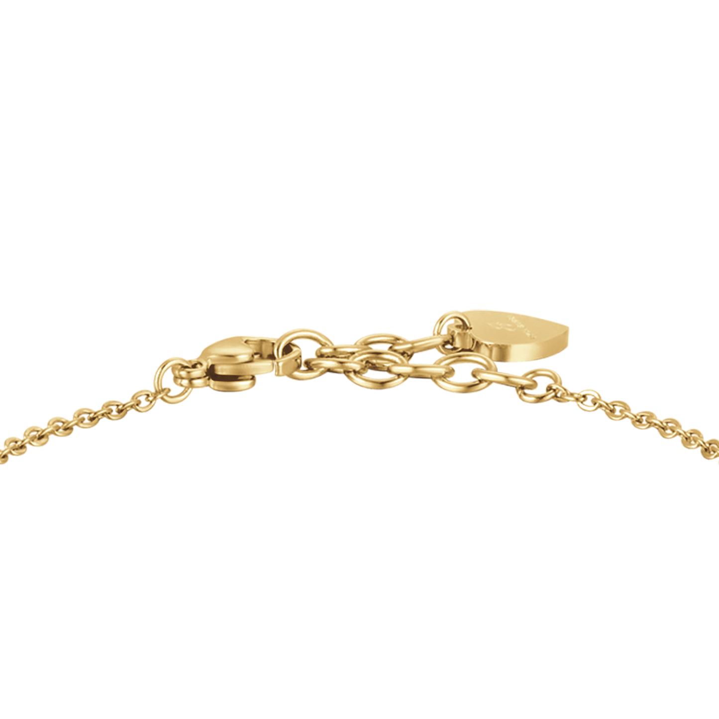 WOMEN'S GOLD STEEL BRACELET WITH HOLLOW BUTTERFLY