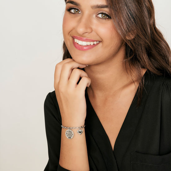 WOMEN'S STEEL BRACELET FAMILY IS A PRECIOUS GIFT TO PROTECT