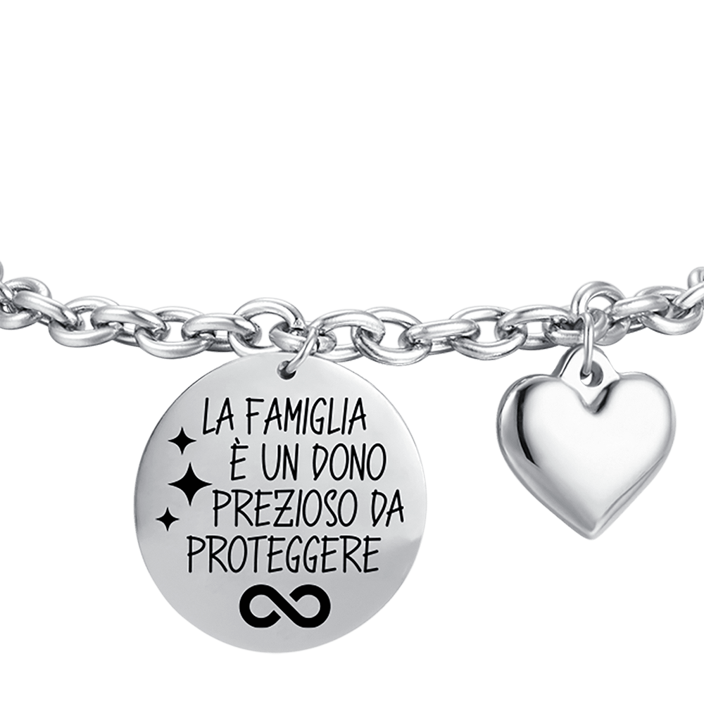 WOMEN'S STEEL BRACELET FAMILY IS A PRECIOUS GIFT TO PROTECT