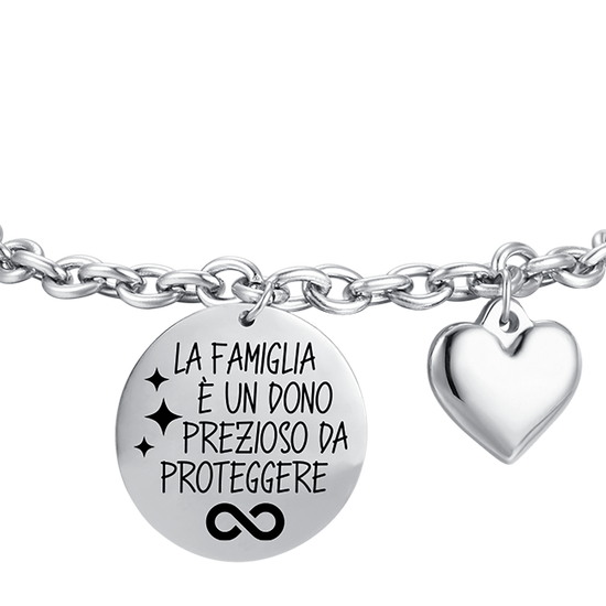 WOMEN'S STEEL BRACELET FAMILY IS A PRECIOUS GIFT TO PROTECT