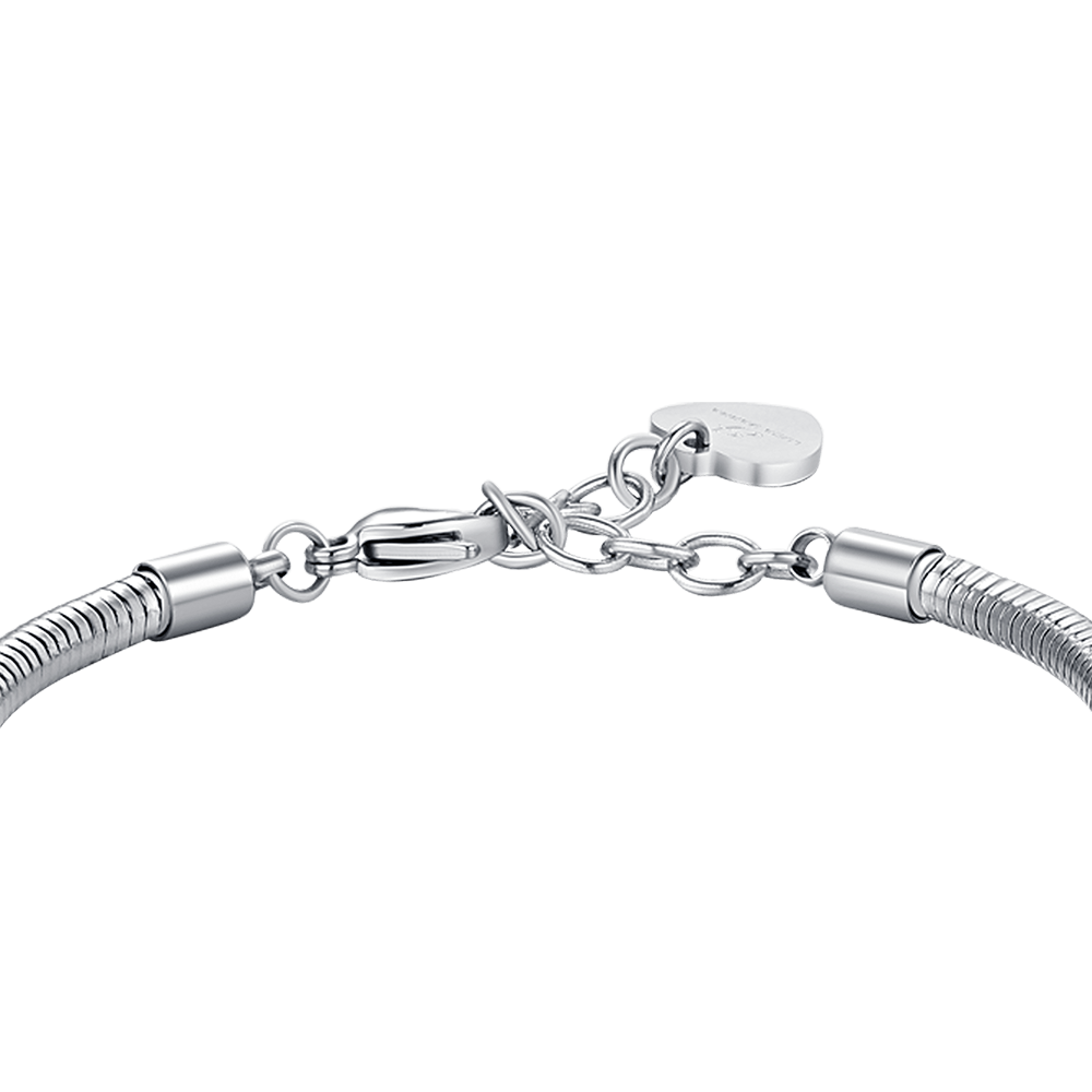 STEEL WOMEN'S SUNSHINE BRACELET WITH WHITE CRYSTALS