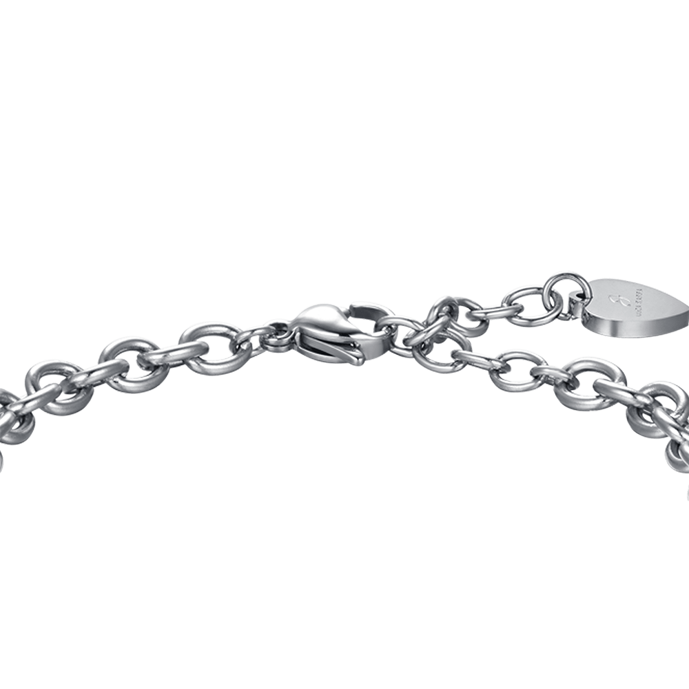 WOMEN STEEL BRACELET WHO FINDS A FRIEND FINDS A TREASURE