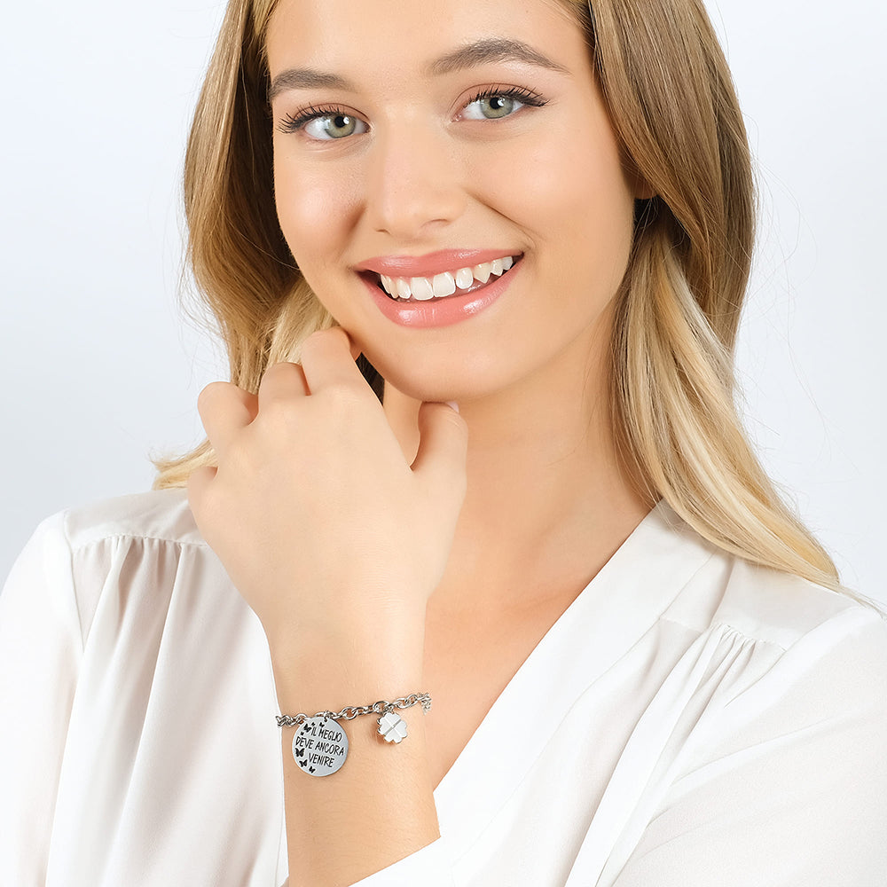 WOMEN'S STEEL BRACELET THE BEST IS YET TO COME