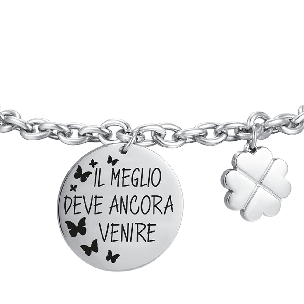 WOMEN'S STEEL BRACELET THE BEST IS YET TO COME