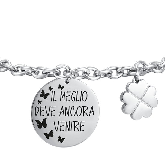 Upload image to Gallery WOMEN'S BRACELET IN STEEL THE BEST IS STILL TO COME
