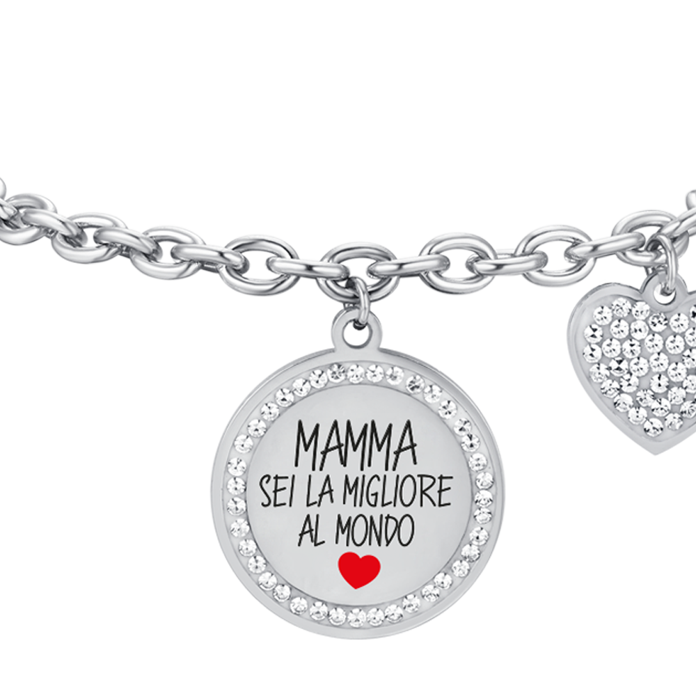 WOMEN'S STEEL BRACELET MOM YOU ARE THE BEST IN THE WORLD