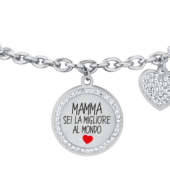 WOMEN'S STEEL BRACELET MOM YOU ARE THE BEST IN THE WORLD