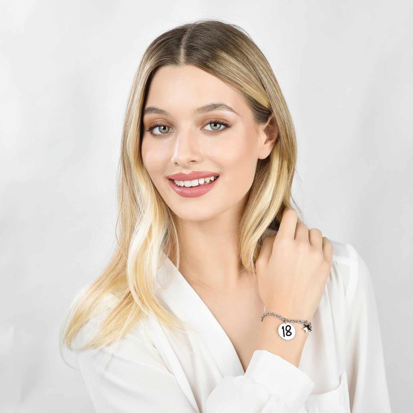 18 STEEL WOMEN'S BRACELET THE BEST IS YET TO COME