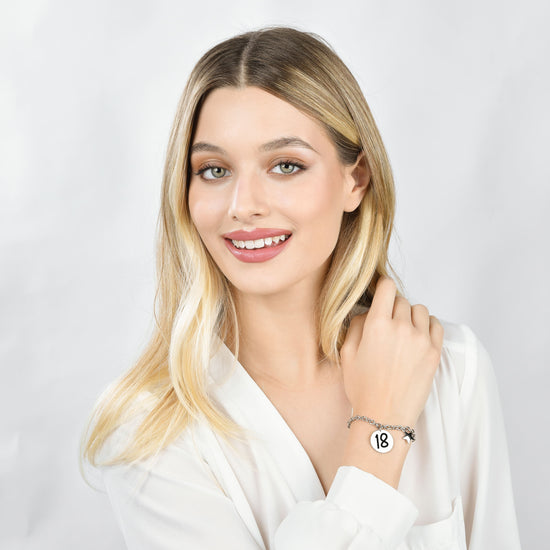 18 STEEL WOMEN'S BRACELET THE BEST IS YET TO COME