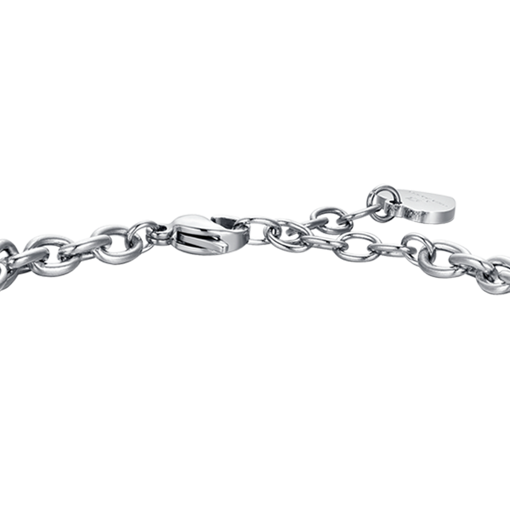 STEEL WOMEN'S BRACELET ZODIAC SIGN CANCER PLATE