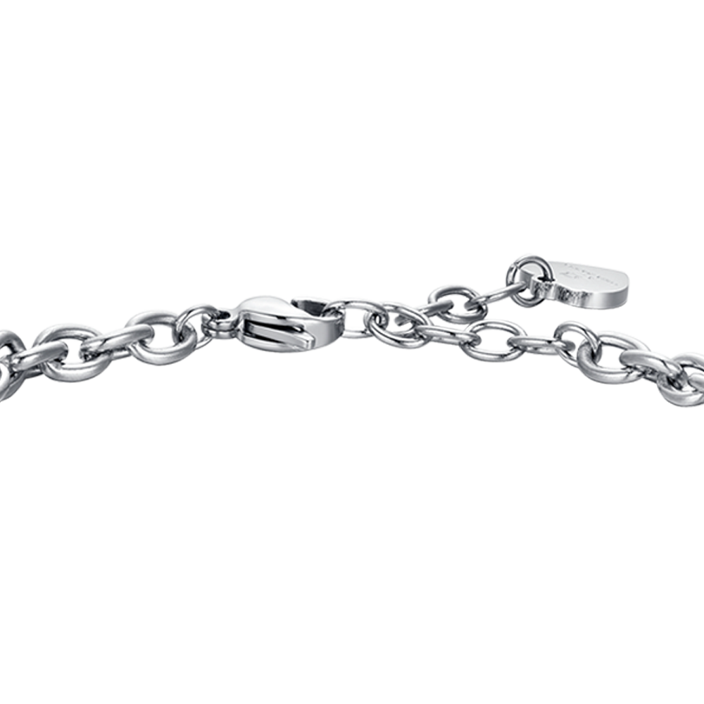 STEEL WOMEN'S BRACELET SCORPIO ZODIAC SIGN PLATE