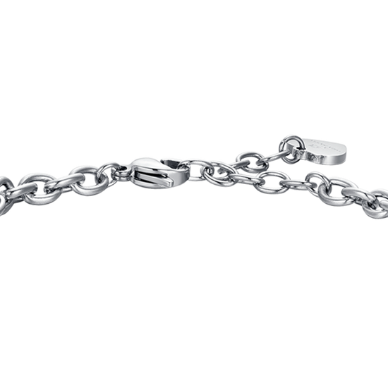 STEEL WOMEN'S BRACELET ZODIAC SIGN AQUARIUS PLATE