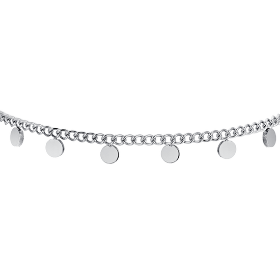 WOMEN'S STEEL BRACELET WITH CIRCLES