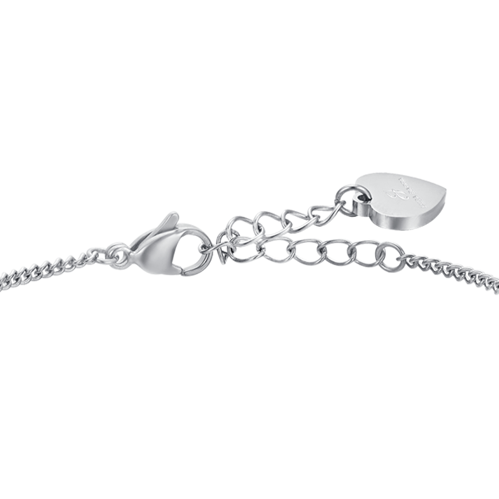 WOMEN'S STEEL BRACELET WITH CIRCLES