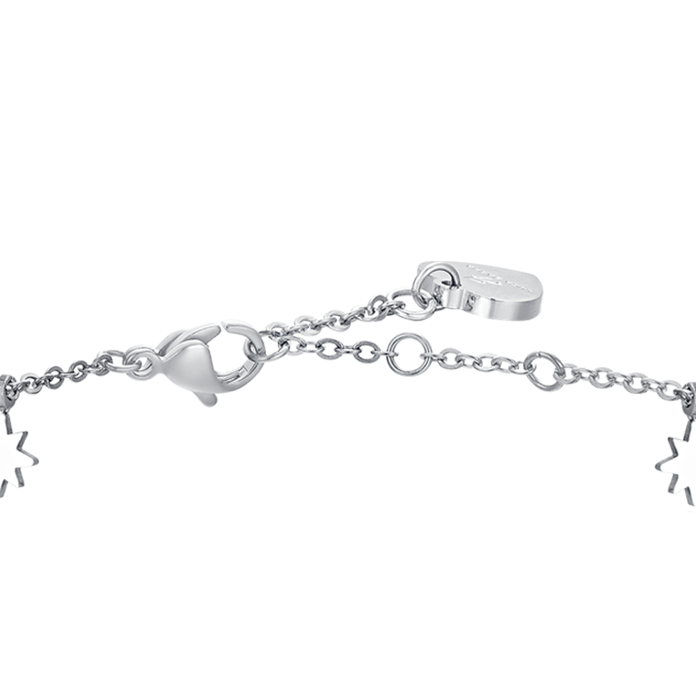 SISSI STAR STEEL WOMEN'S BRACELET WITH CRYSTALS