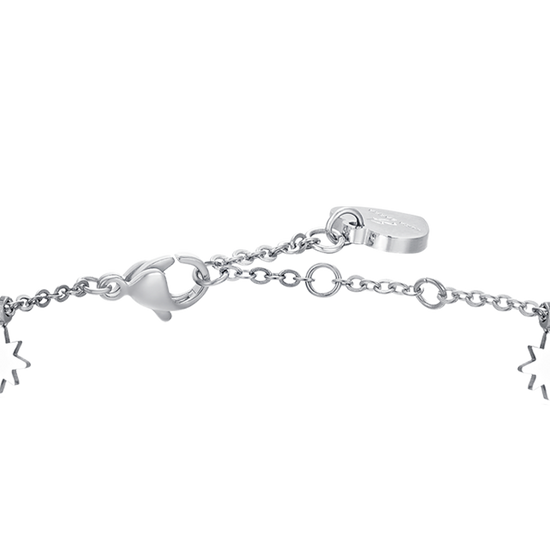 SISSI STAR STEEL WOMEN'S BRACELET WITH CRYSTALS