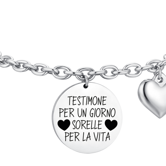 WOMEN'S STEEL BRACELET WITNESS