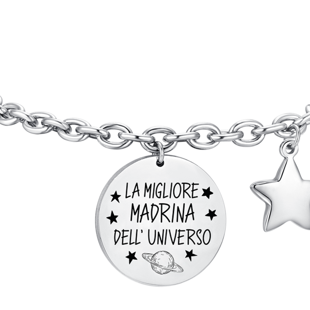 GODMOTHER STEEL WOMEN'S BRACELET