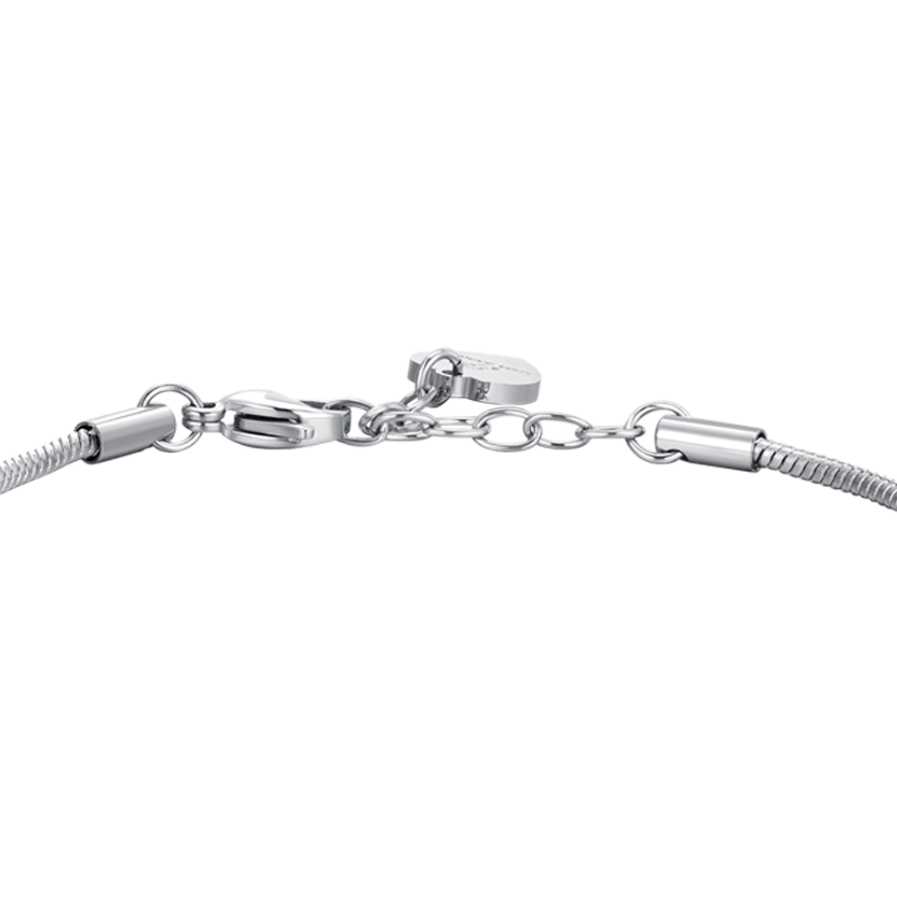 WOMEN'S STEEL BRACELET WITH ANCHOR