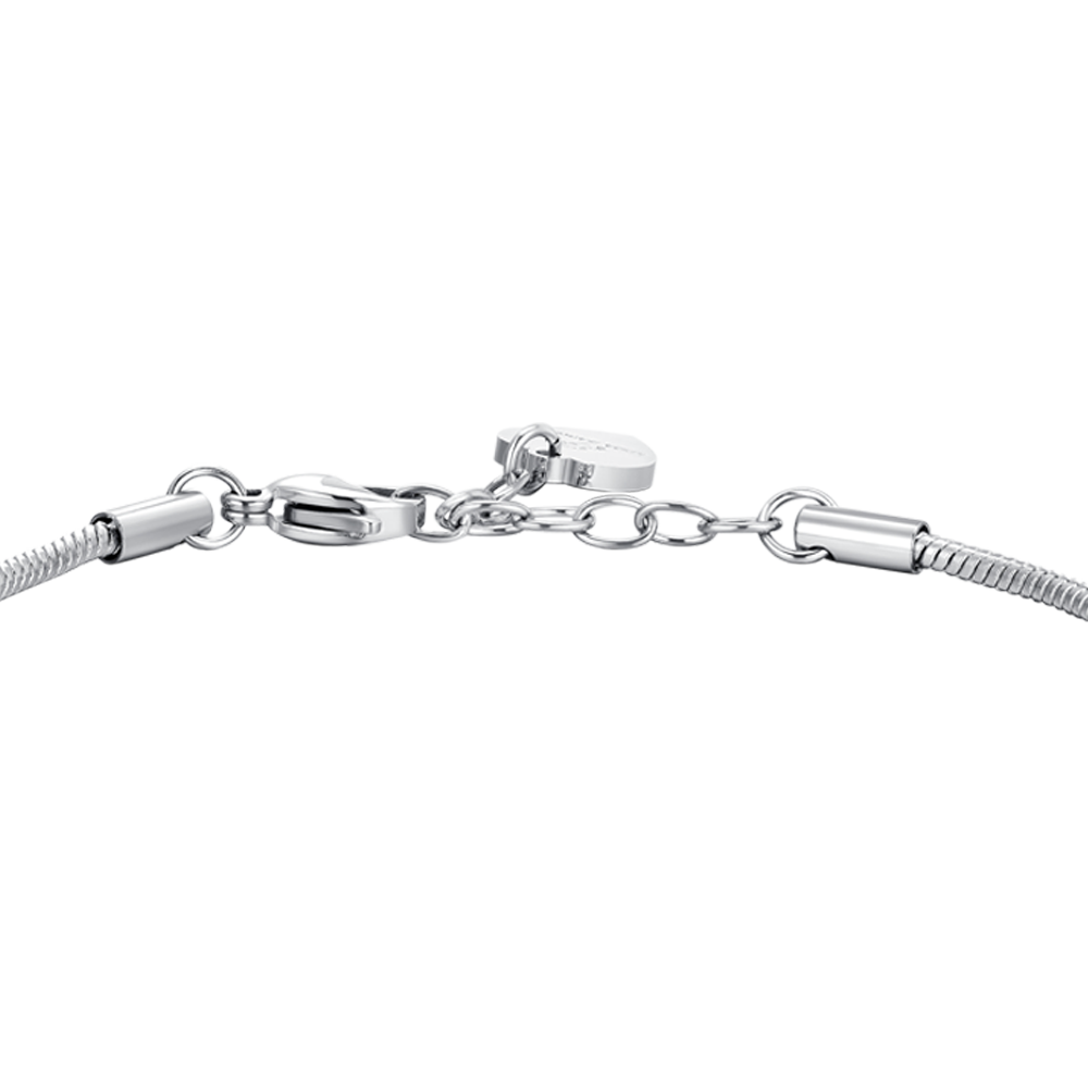 WOMEN'S STEEL BRACELET WITH BALLERINA