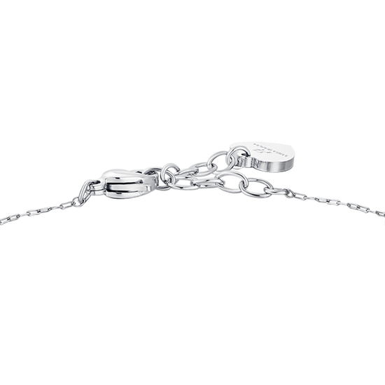 WOMEN'S STEEL BRACELET WITH PEARLS