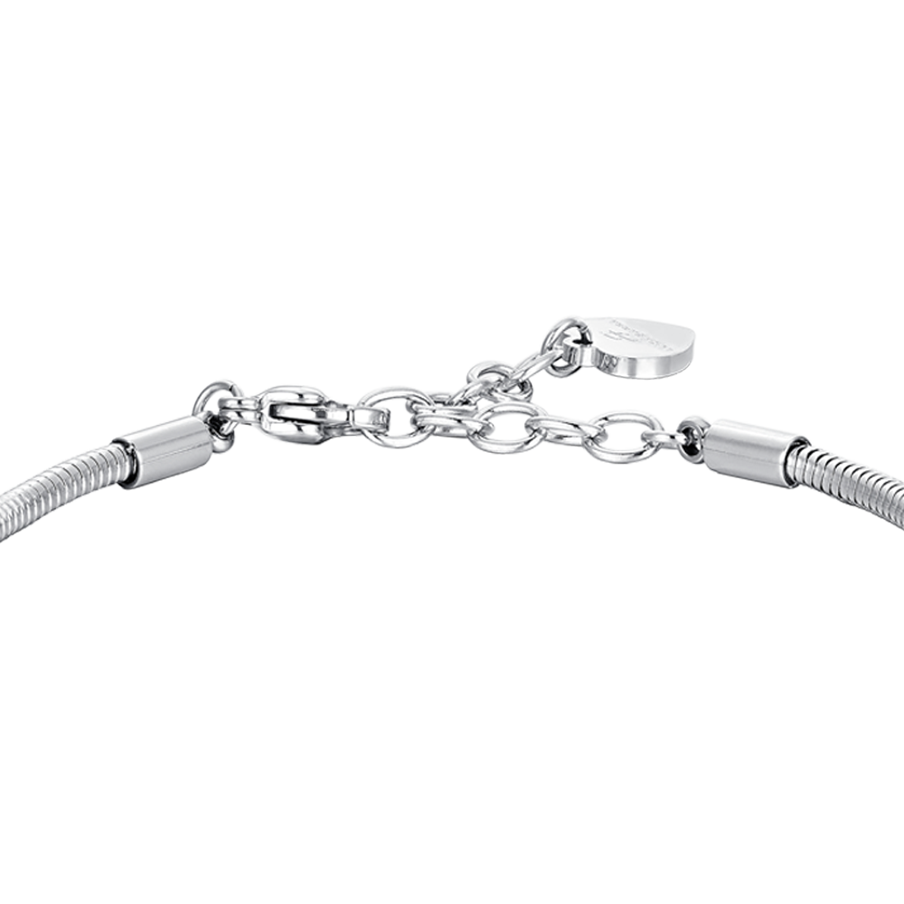WOMEN'S STEEL MOON AND CRYSTALS BRACELET