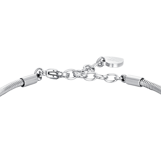WOMEN'S STEEL MOON AND CRYSTALS BRACELET
