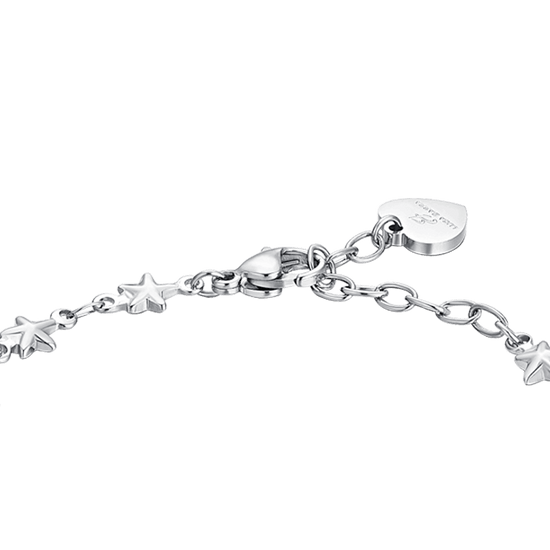 Carica immagine nella Galleria BRACCIALE DONNA IN ACCIAIO STELLE
