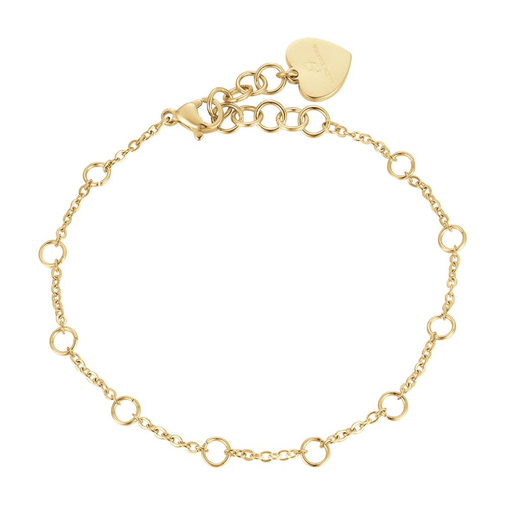 BRACCIALE DONNA IN ACCIAIO IP GOLD