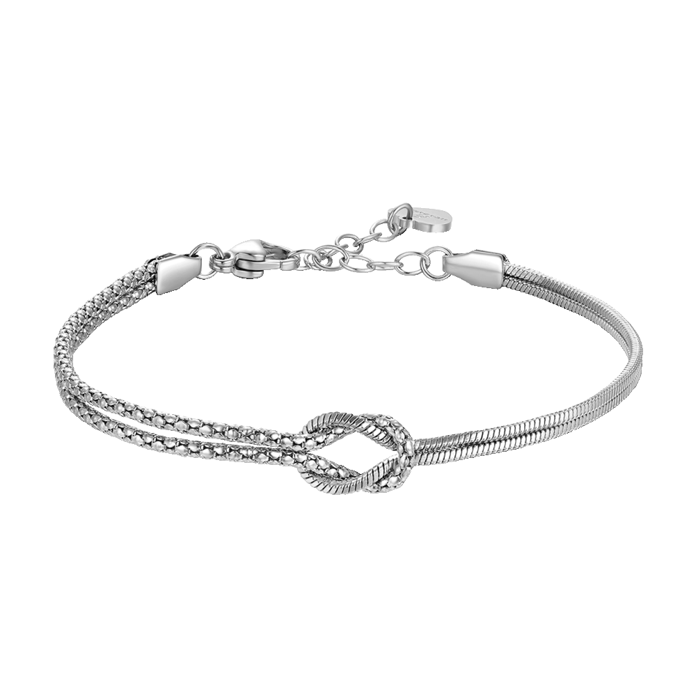 BRACCIALE DONNA IN ACCIAIO CON NODO