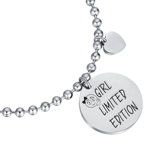 STEEL BRACELET "GIRL LIMITED EDITION"