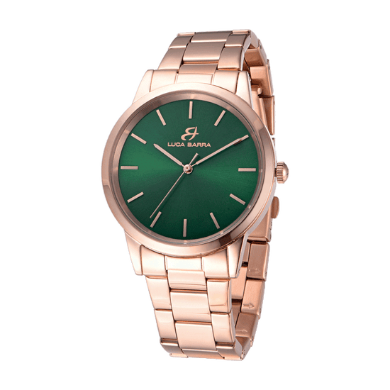 MEN'S GOLD STEEL CASE WATCH WITH GOLD DIAL GOLD STEEL CASE