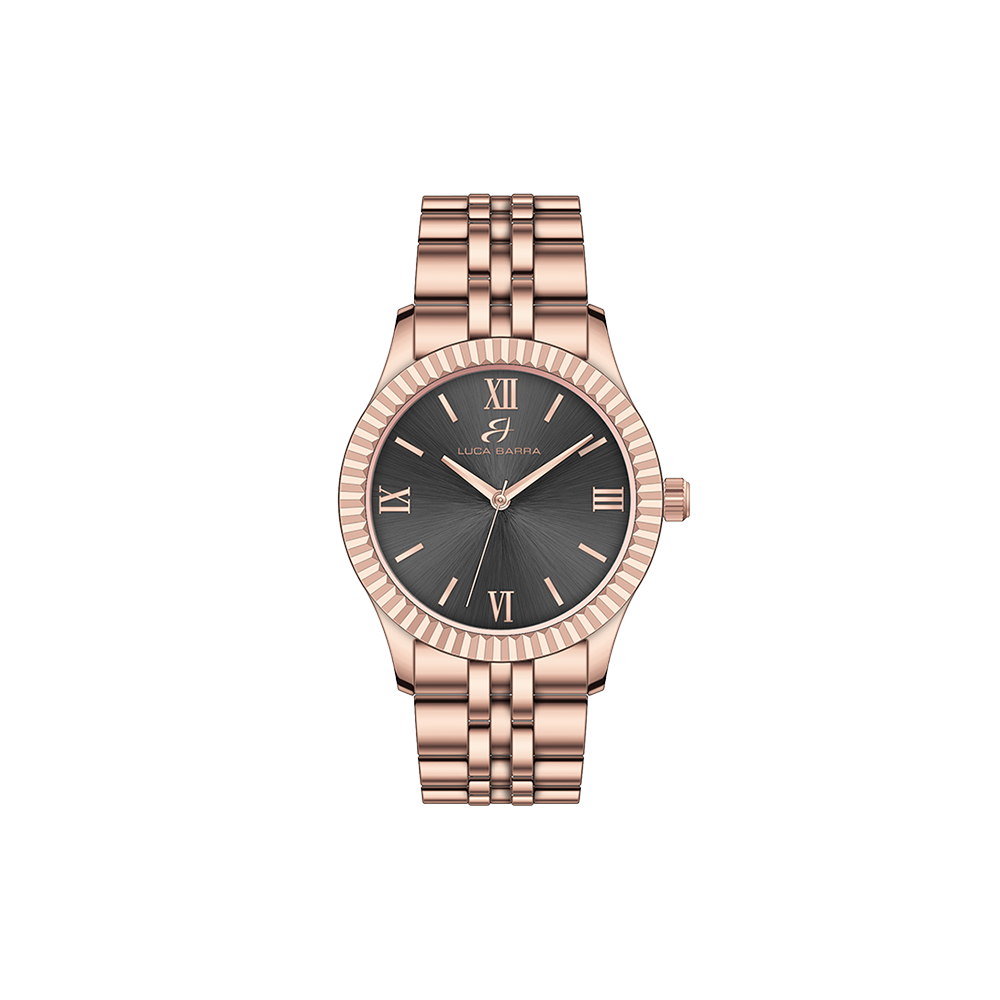 WOMEN'S WATCH WITH STEEL CASE PINK DIAL