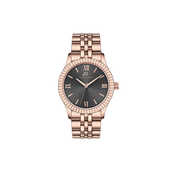 WOMEN'S WATCH WITH STEEL CASE PINK DIAL