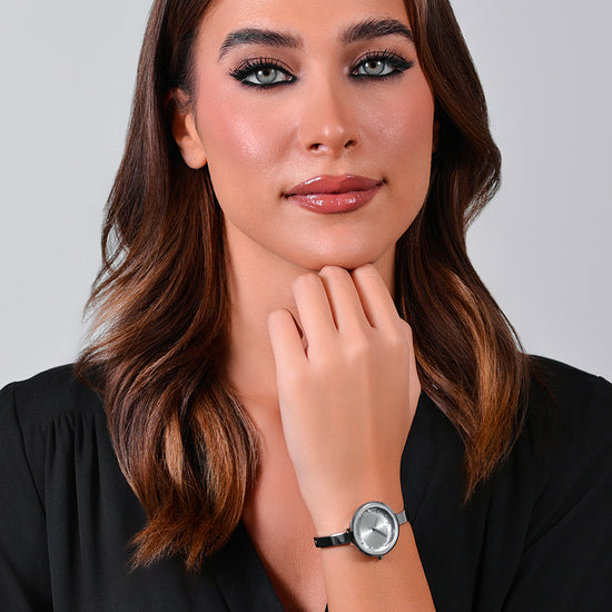 OROLOGIO DONNA IN ACCIAIO QUADRANTE BIANCO