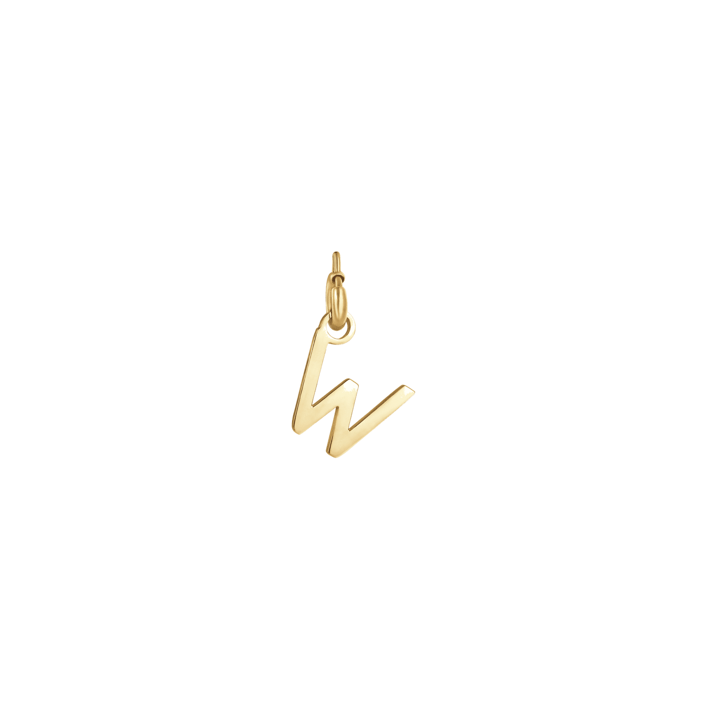GOLD STEEL LETTER G CHARM