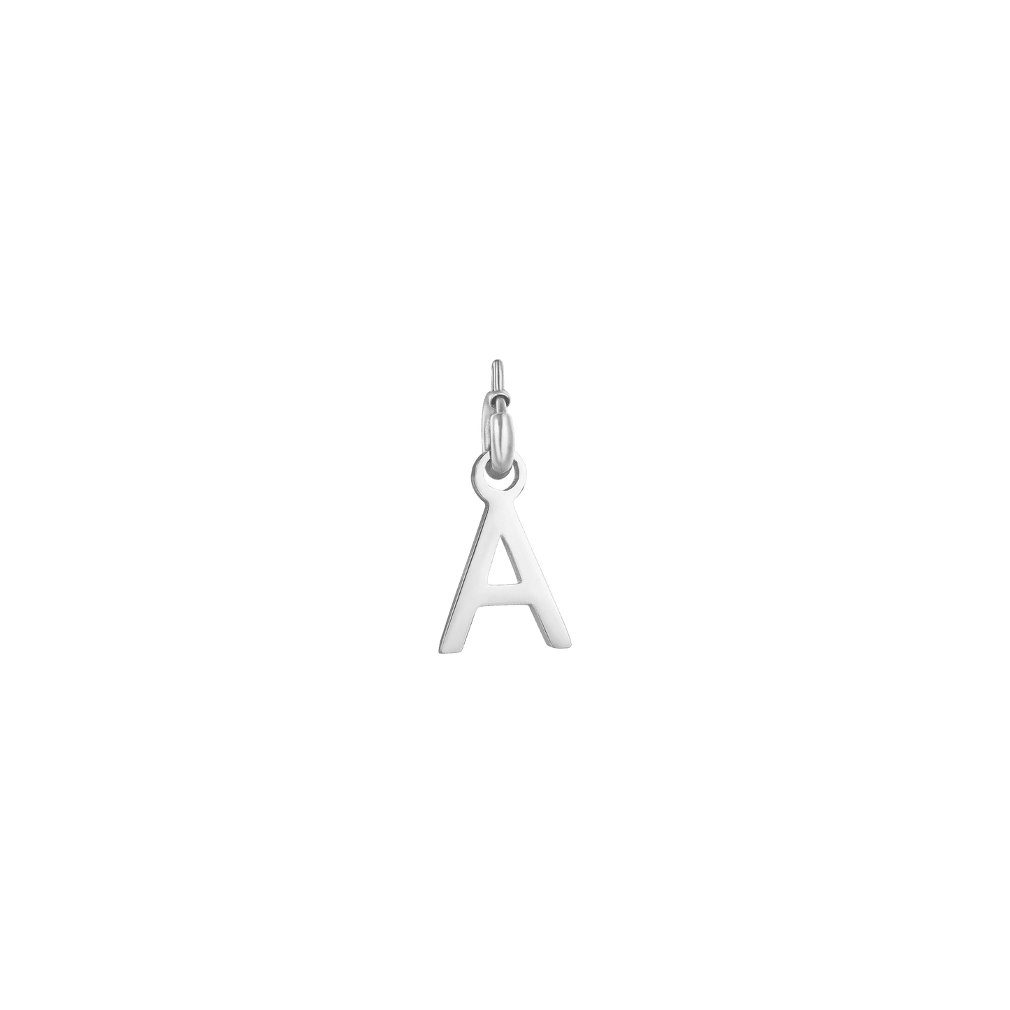 STEEL LETTER CHARM