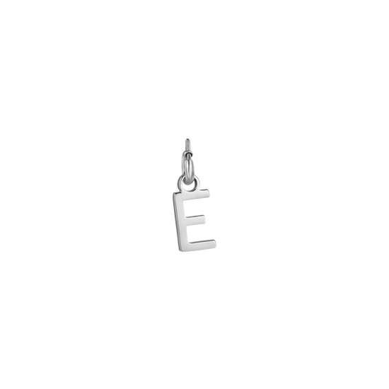 STEEL LETTER CHARM