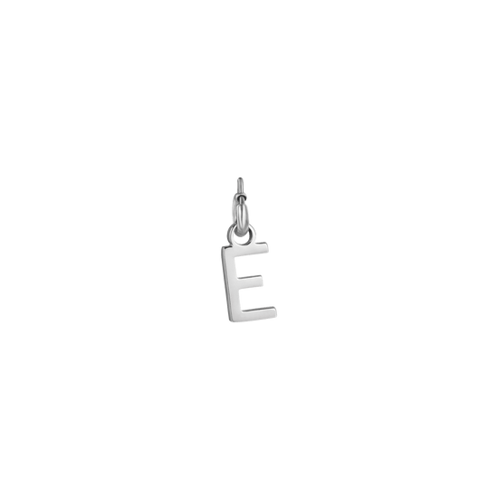 STEEL LETTER CHARM