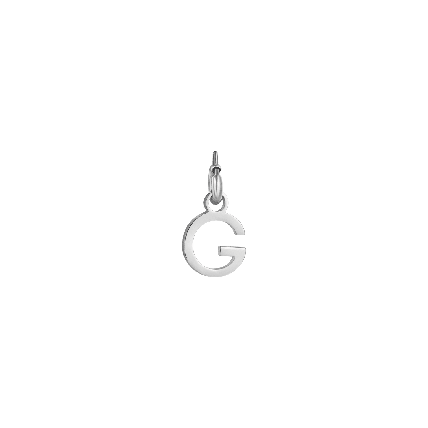 STEEL LETTER CHARM